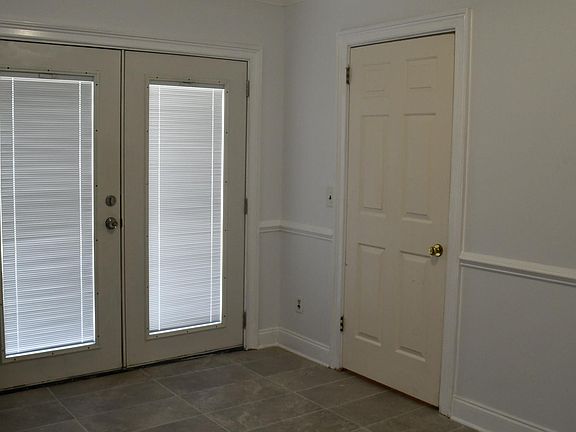 dining area with french doors to outside