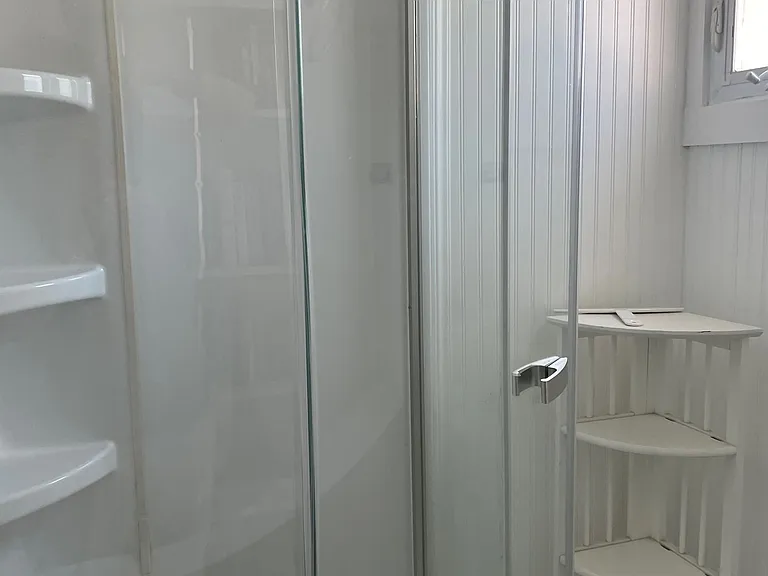 separate shower room upstairs