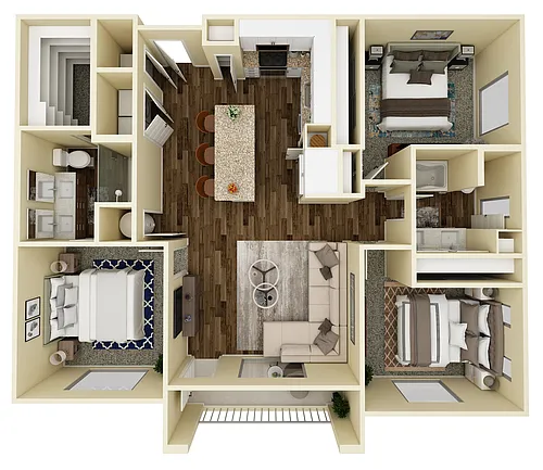 Floor plan C1