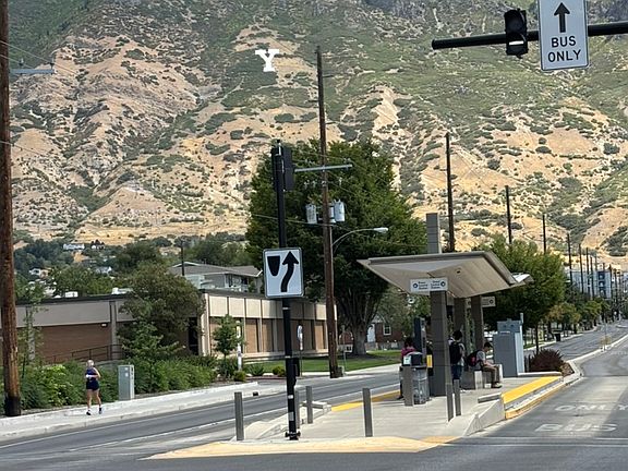 Bus stop very close. Transportation free for all students.