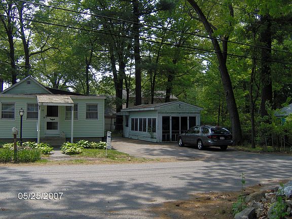 Outside garage