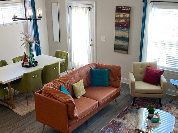 Living and dining area