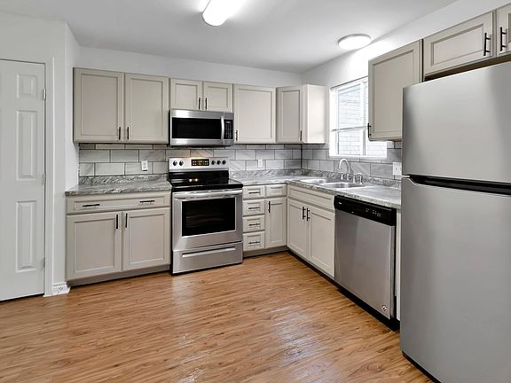 All stainless steel appliances
