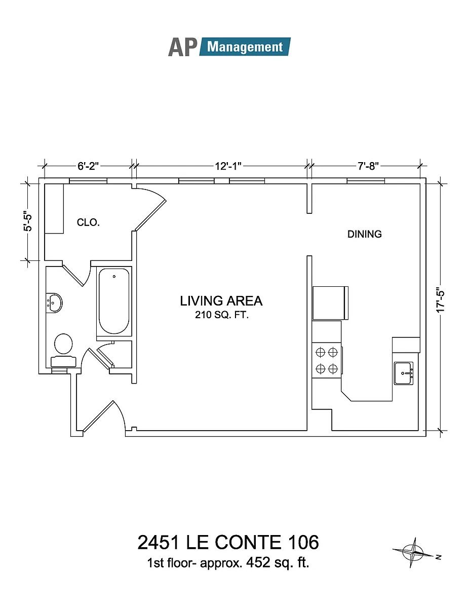 Floor plan 206