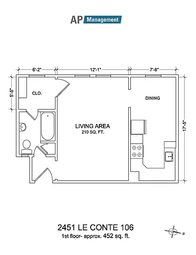 Floor plan 206