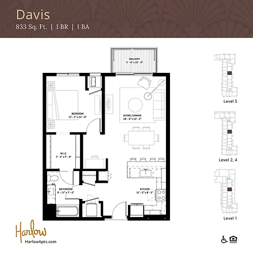 Floor plan Davis