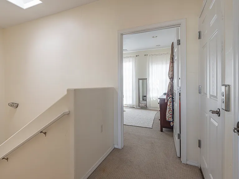 Third-floor landing.