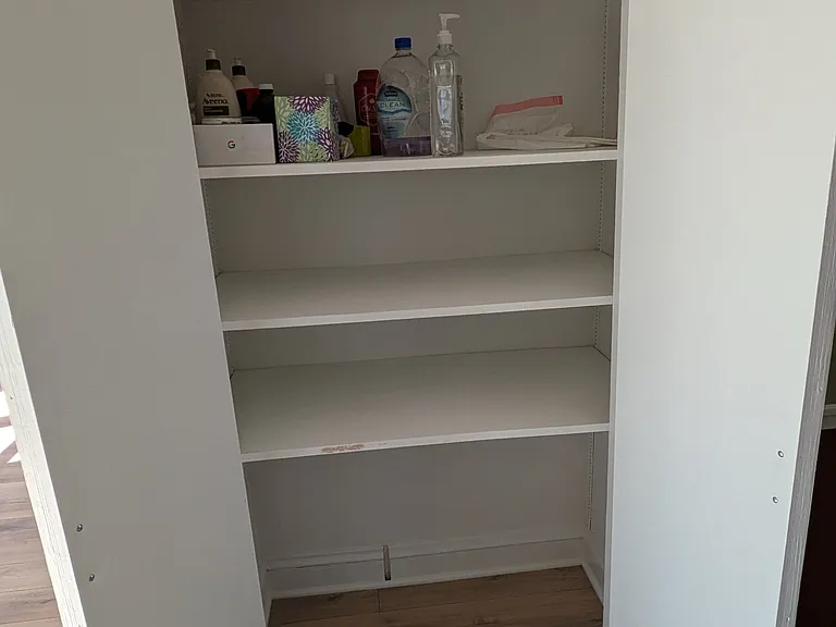 cupboard in kitchen