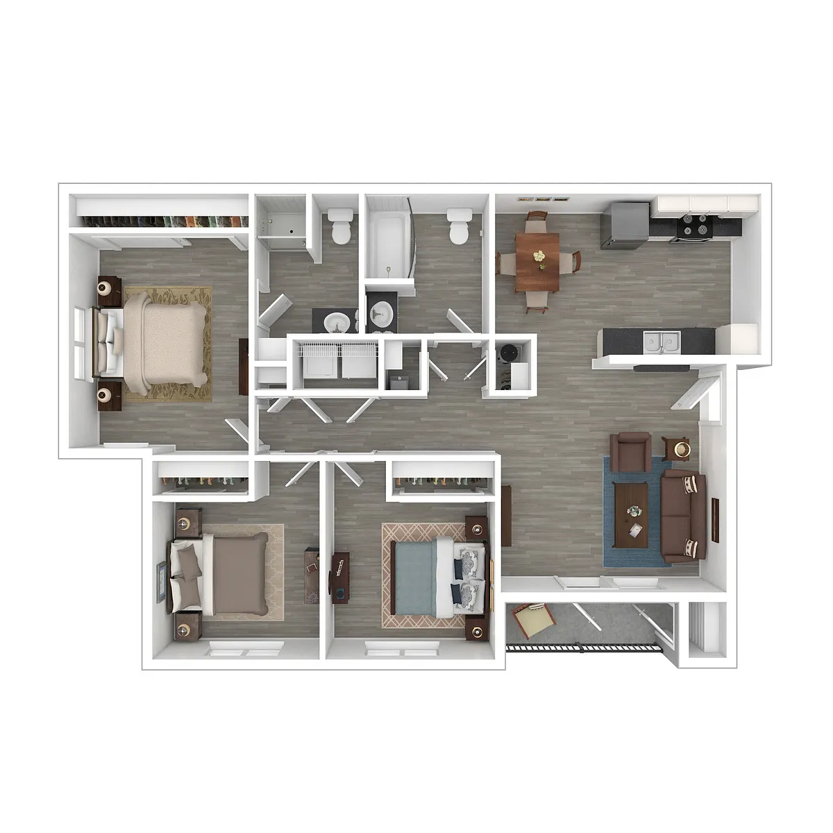 Floor plan Meadowbrook