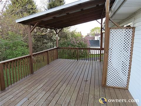 all weather large deck off dining room