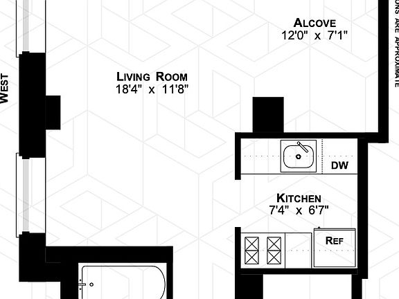 2nd image of 201 W 74th St APT 11A
