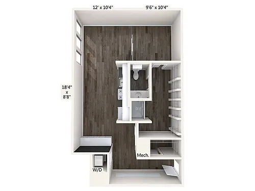 Floor plan A4-standard