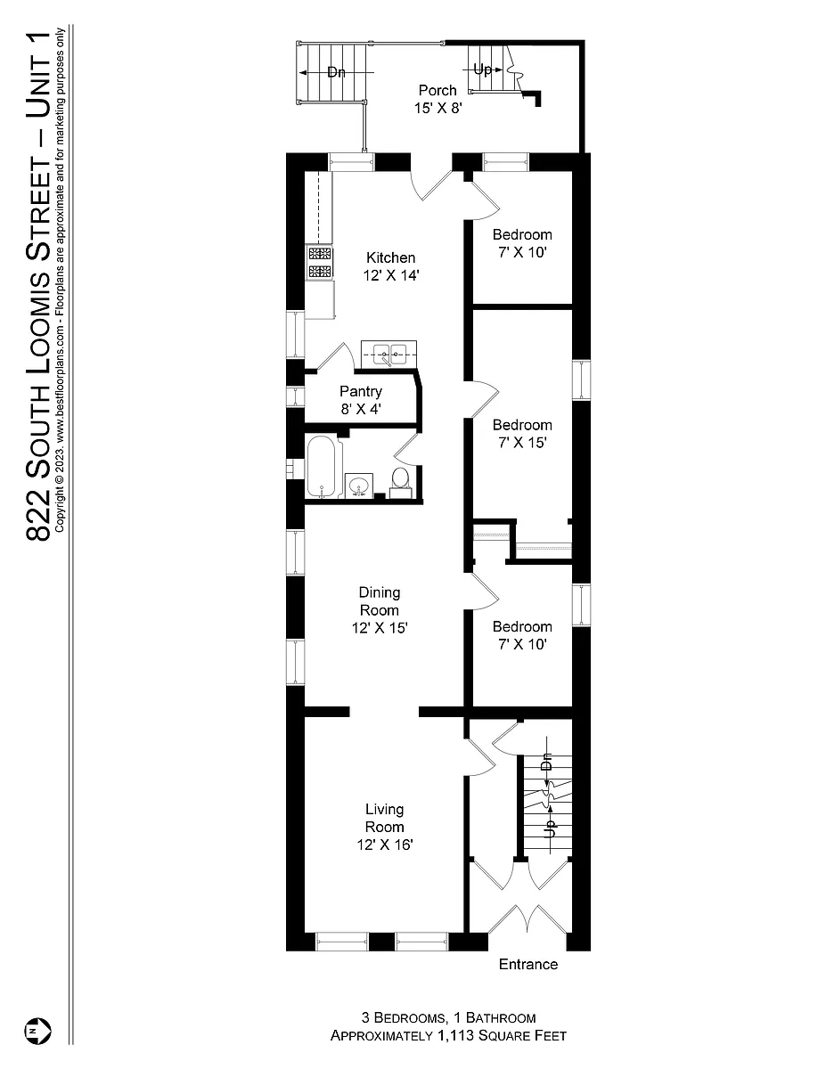 Building Photo - 822 S Loomis St #1