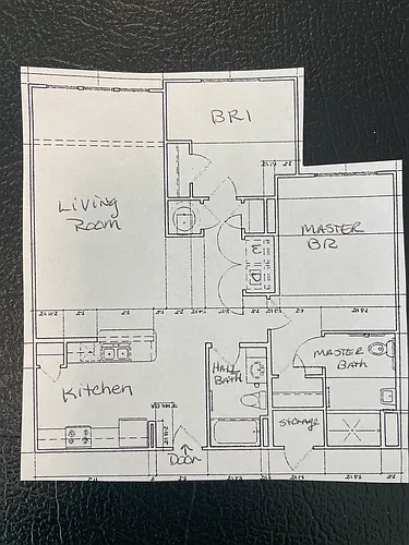 Floor plan 2 Bedroom