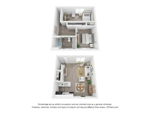 Floor plan 2x1 Townhome