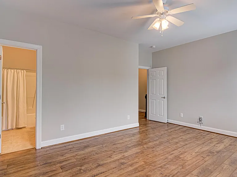 View to Spacious Bathroom with Second Bedroom