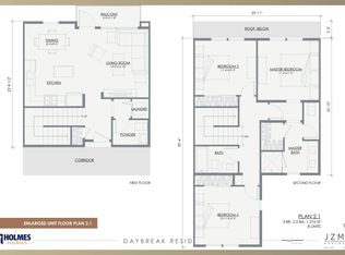 Two Story - Plan 2.1 Plan, Tempo Condominiums, South Jordan, UT 84009