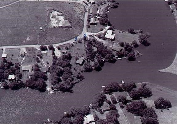 Other. Aerial view from the east side of Silver Lake. Picture believed to be from the 50 s. 9816 Horseshoe Rd is the lot on the right. The lot on the left, 9812 Horseshoe Rd, is also available.