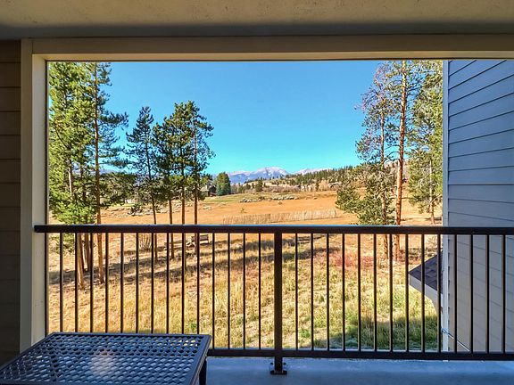 View from living room and balcony.