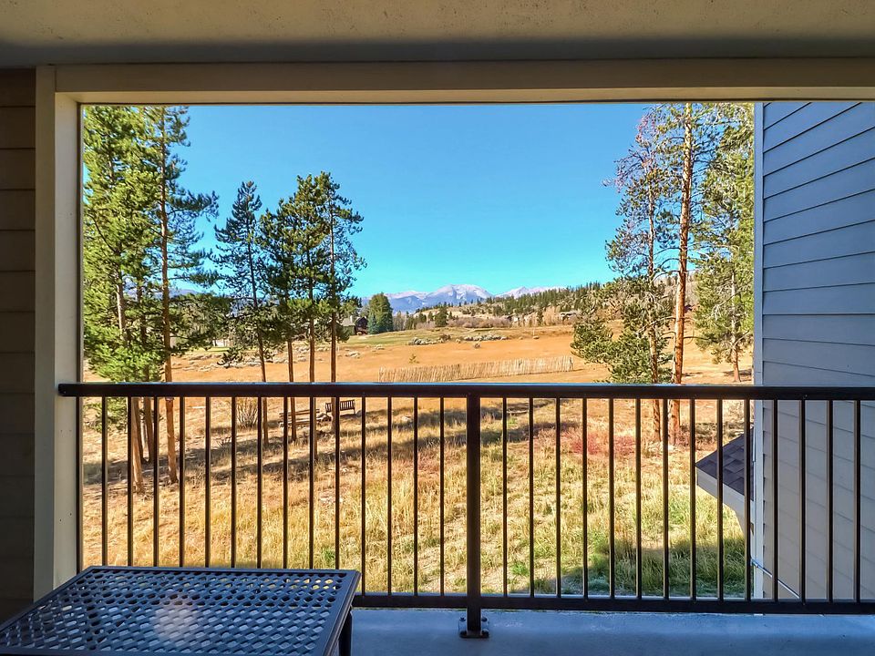 View from living room and balcony.
