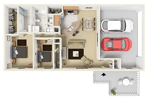 Floor plan The Bennington