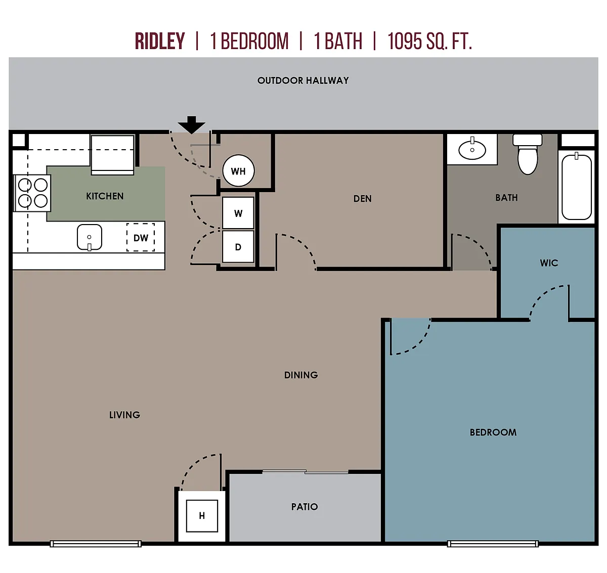 Floor plan Ridley