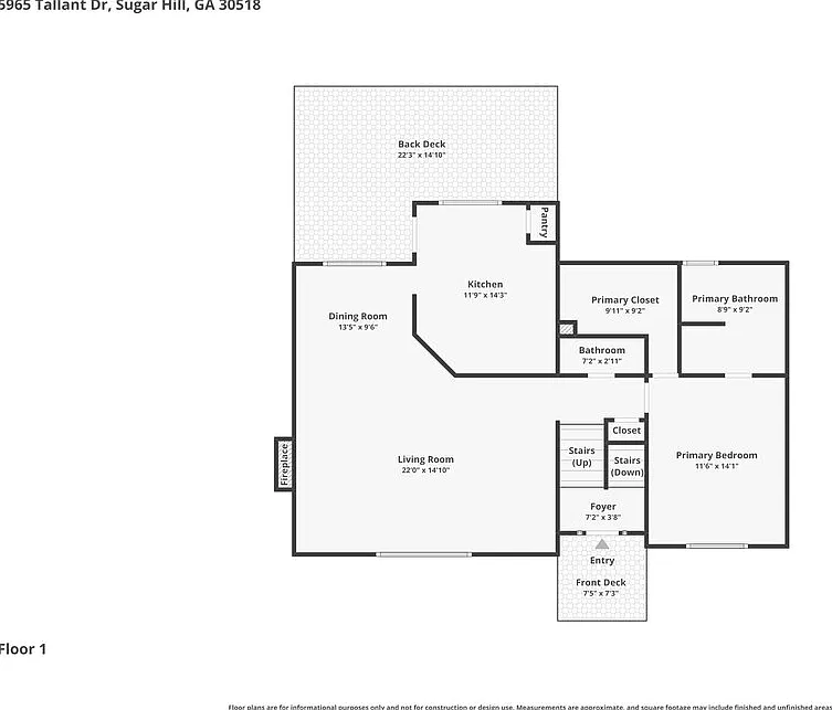 3 bed, 2.5 bath, 1461 sqft, $2,940 — Photo 3