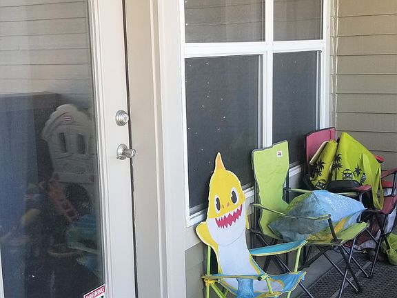 Front Door and Patio Area