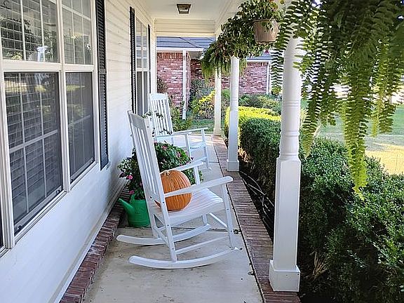 Large front porch