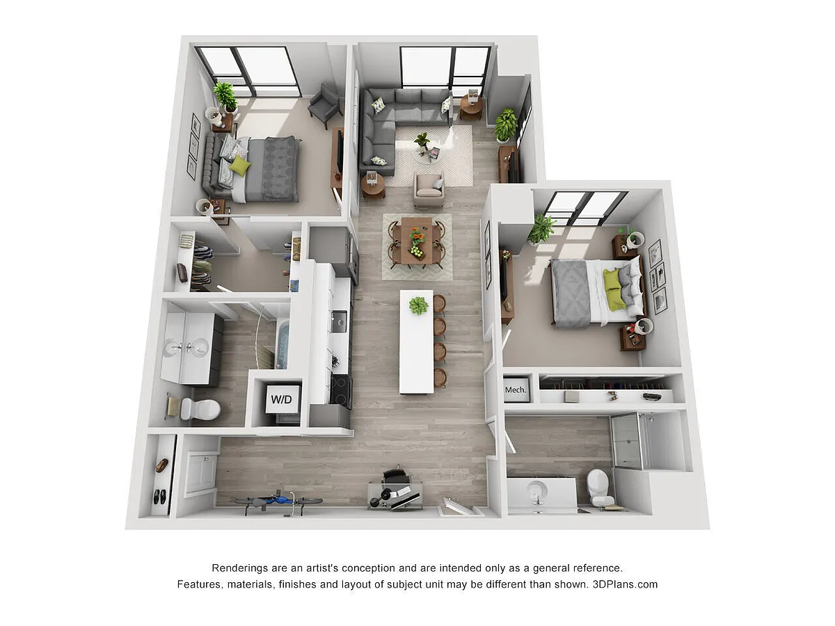 Floor plan B10N