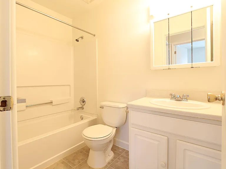 Spacious Bathrooms