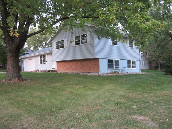 SW corner of house