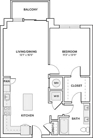 Floor plan A14