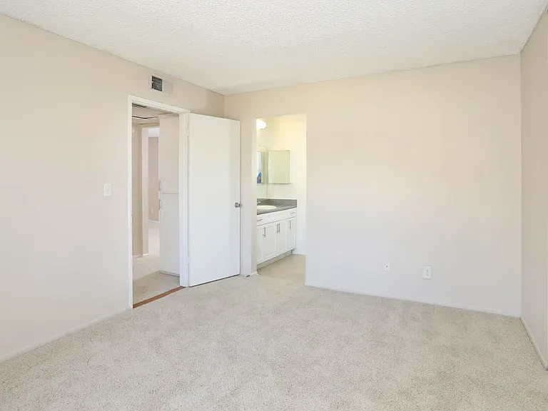 Carpeted Bedroom