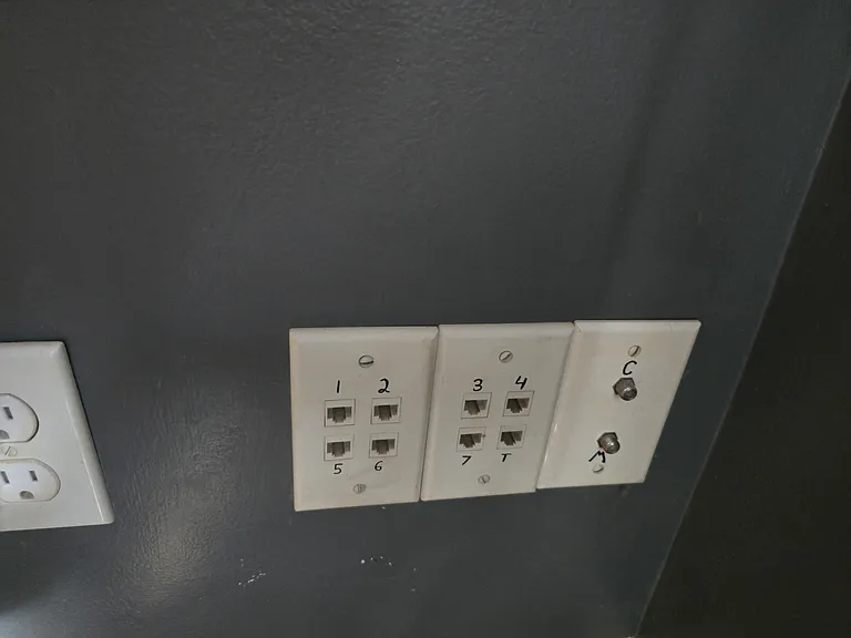 Whole home ethernet