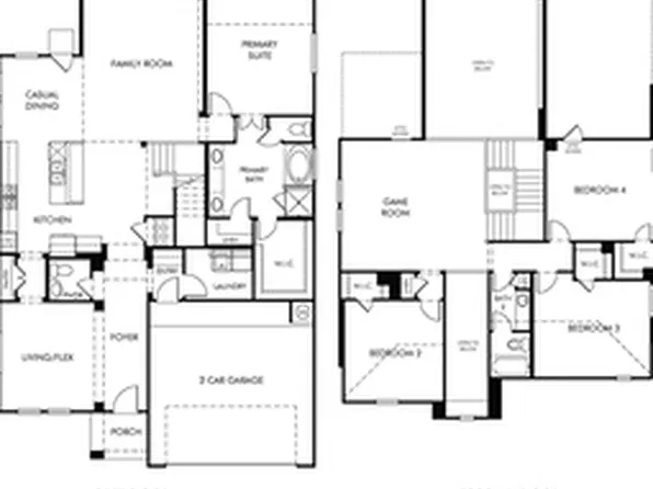 The Evergreen (4011) Plan, Fox Falls