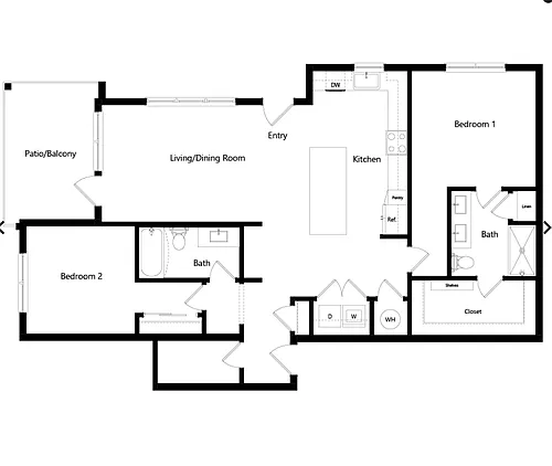 Floor plan B3