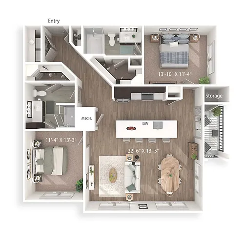 Floor plan C3