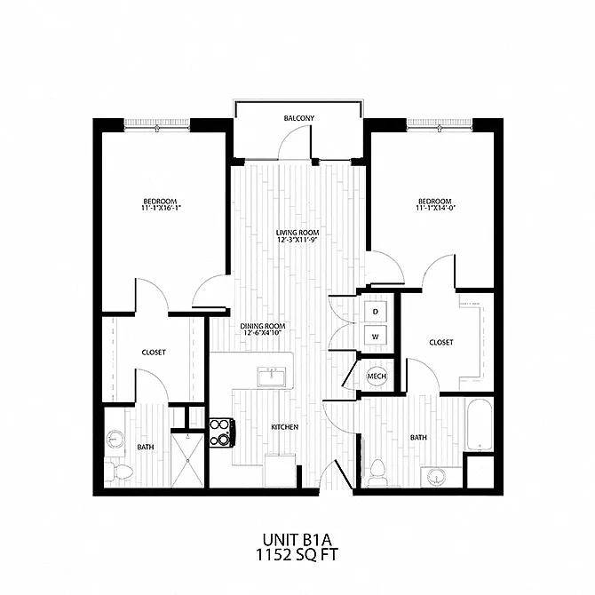 Floor plan Edison