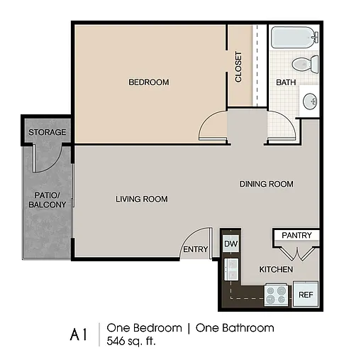 Floor plan A1