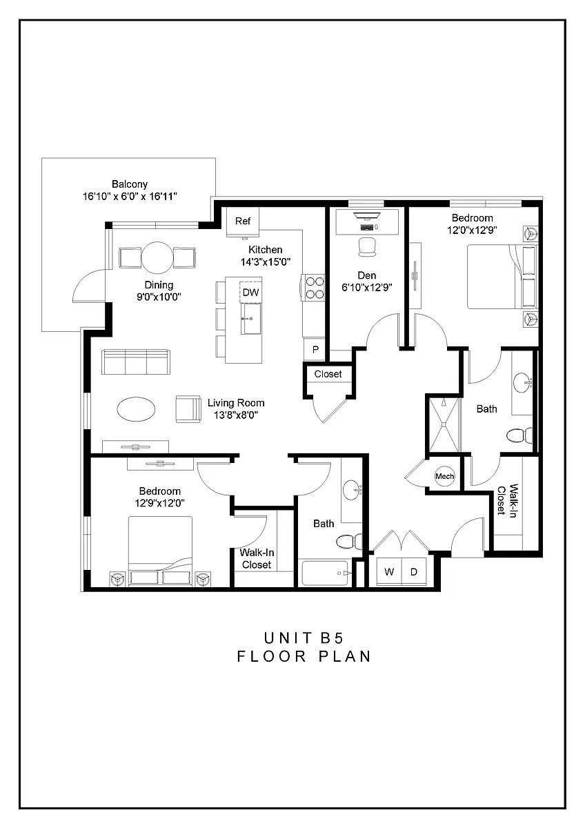 Floor plan B2E