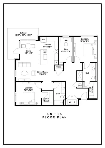 Floor plan B2E