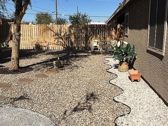 Mother in-law back yard