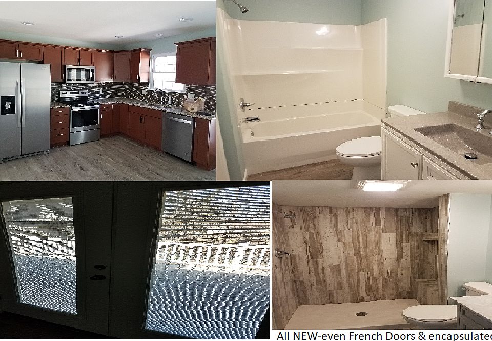 2 new bathrooms & kitchen