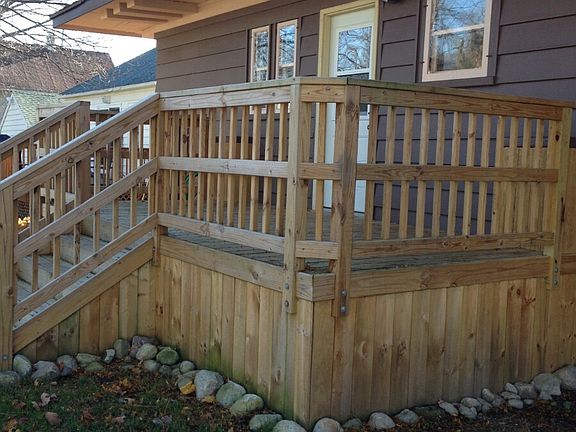 Back deck