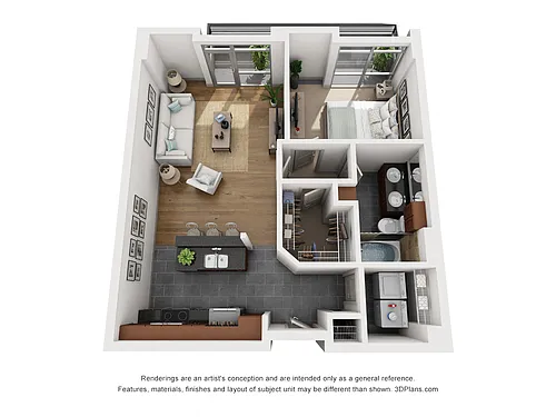 Floor plan A1Lb