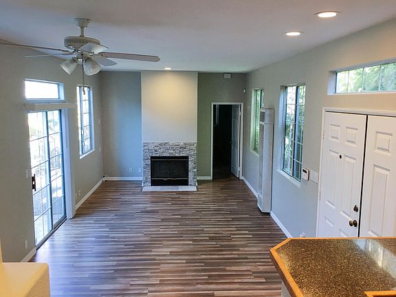 Common area and entry to master bedroom.