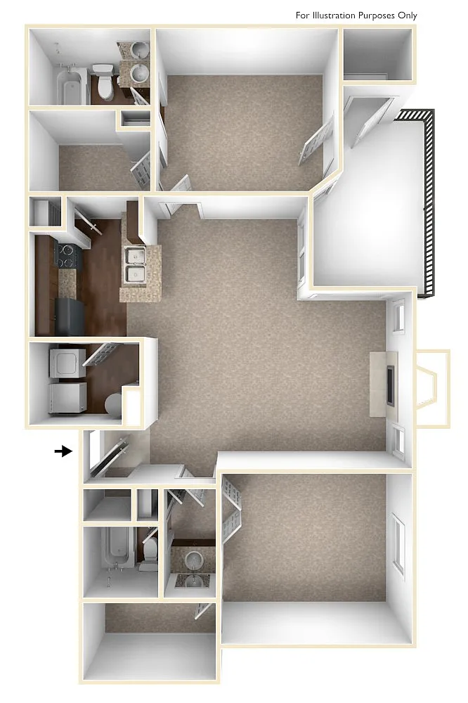 Floor plan G