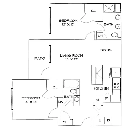 Floor plan Design 2A