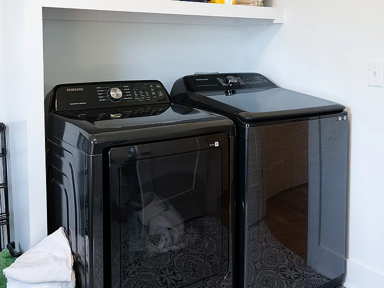 New Appliances Laundry Room